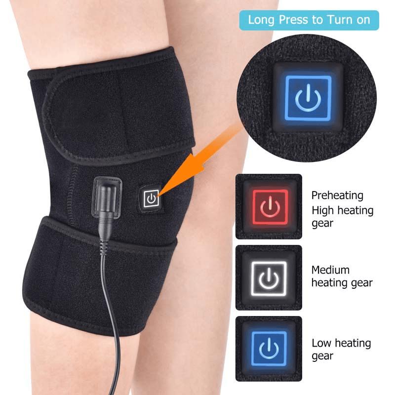 USB Heated Knee Massager - Knee Relaxation & Keeping Warm Comfort