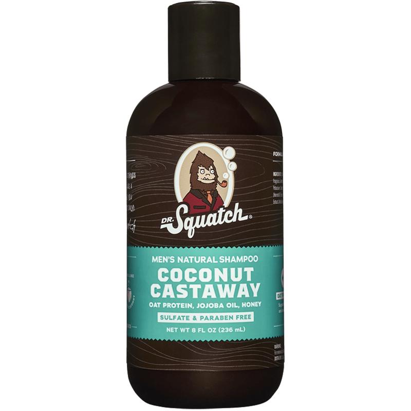 Dr. Squatch - Coconut Castaway Shampoo - Hair Care for Men