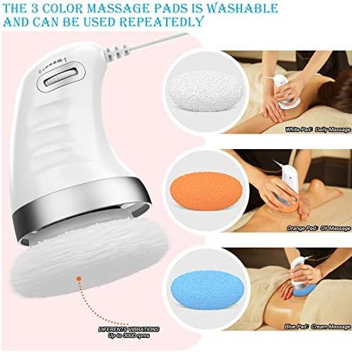 Cellulite Massager, Body Sculpting for Belly, Butt, Legs, Arms with 6 Washable Pads Comfort Body Care Skin Repair Skin Care Cosmetics