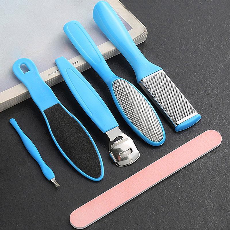 7pcs Professional Manicure Pedicure Tool Kit, Callus Remover Tool, Pedicure Foot Care Tool Set