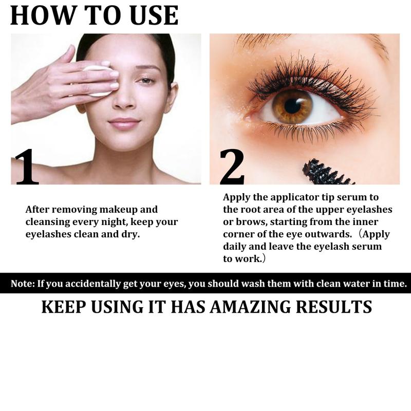 EELHOE Castor Oil Mascara 10ml Daily Natural Eyelash Curling Beautiful Makeup Gentle Moisturizing Care Liquid