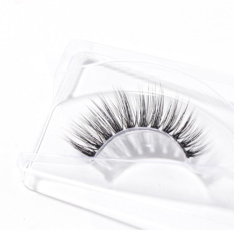 Megalook 1 Box Eye Lashes Natural Fluffy False Eyelashes