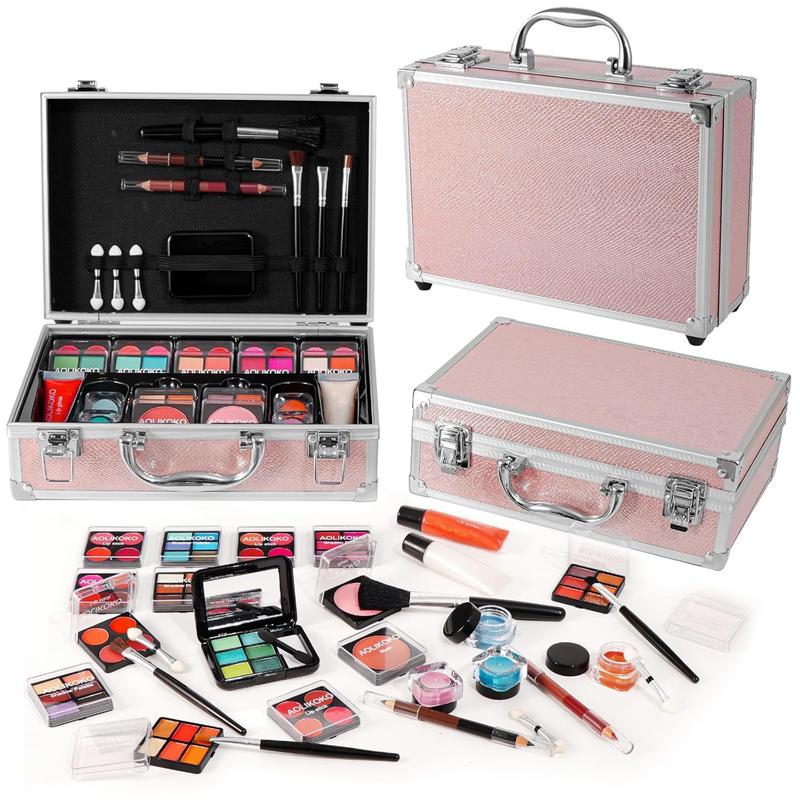 Makeup Kit for Teenager & Women Full Kit, All- In- One Makeup Set With The   Case, Professional Makeup Kit, Makeup Gift Set for Women Girls(pink)