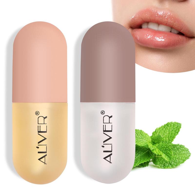 Day & Night Double Effect Lip Enhancement Liquid, Lip Enhancement Cream & Lip Care Essence, Moisturizing Lip Care Product for Christmas Gift