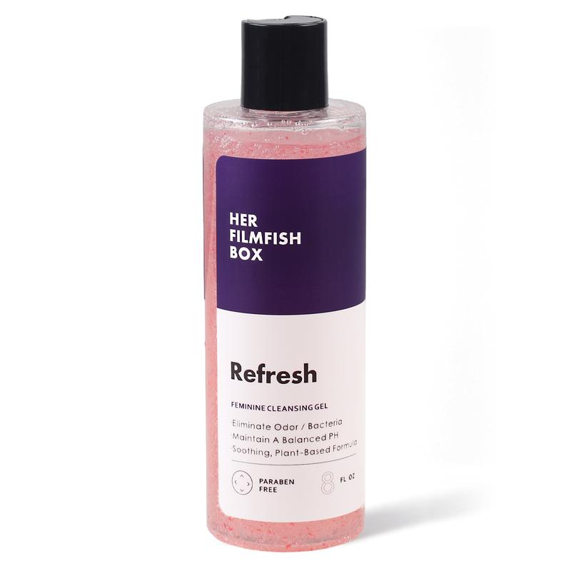 Refresh pH Balancing Shower Gel Natural Feminine Hygiene Solution Aloe Aloe Vera