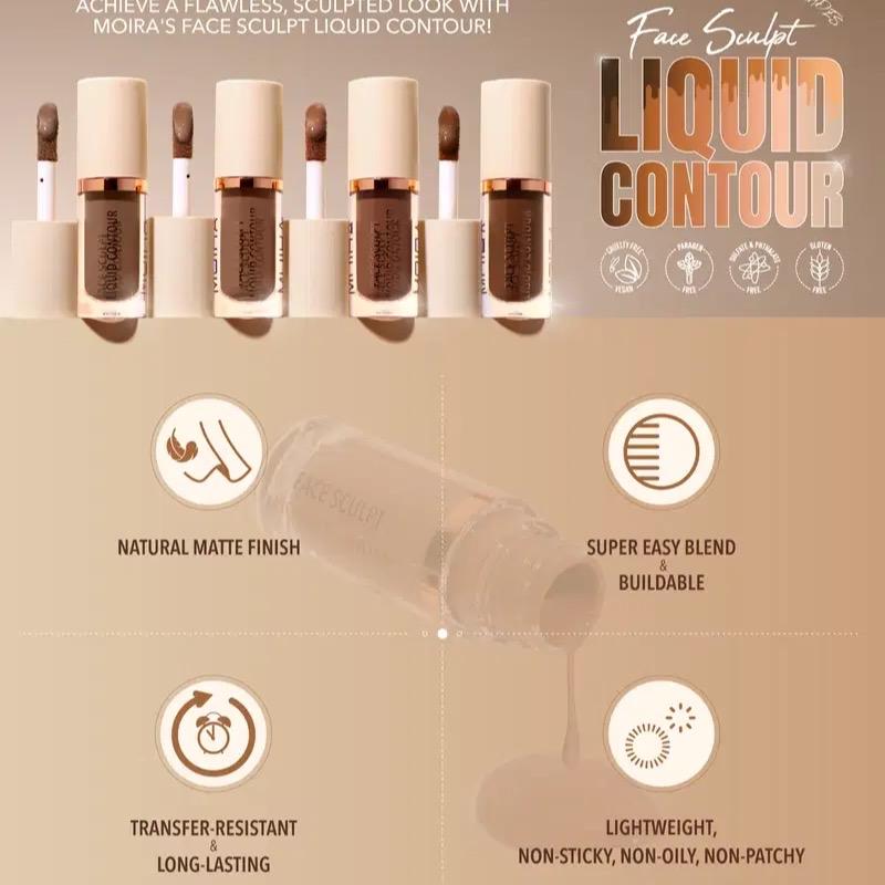 Moira face sculpt liquid contour