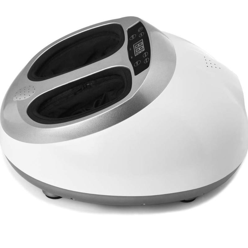 Foot Massager Shiatsu Kneading Foot Massager Massage Machine with Heat for Home White Comfort