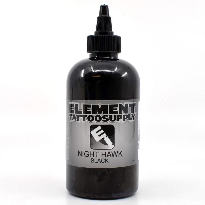 Premium Black Tattoo Ink - Professional Tattoo Ink & Supplies for Outlining, Shading, & Blending - Tribal Tattoo Ink - Permanent Nighthawk Black Ink Tattoo 1oz Cosmetics Bluetooth