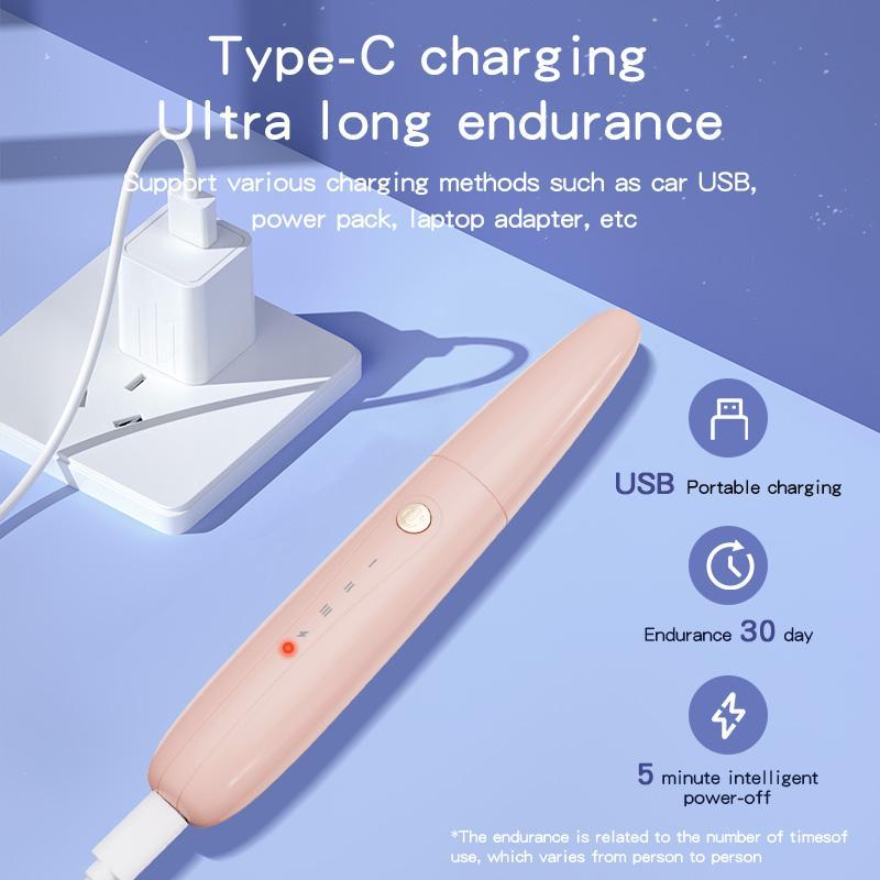 Electric Makeup Eyelash Curler, Portable Rechargeable Heated Eyelash Curlers, Comfort Held Electric Heated Eyelash Curler, Safe Fast Heating Rechargeable Electric Eye Lash Curler