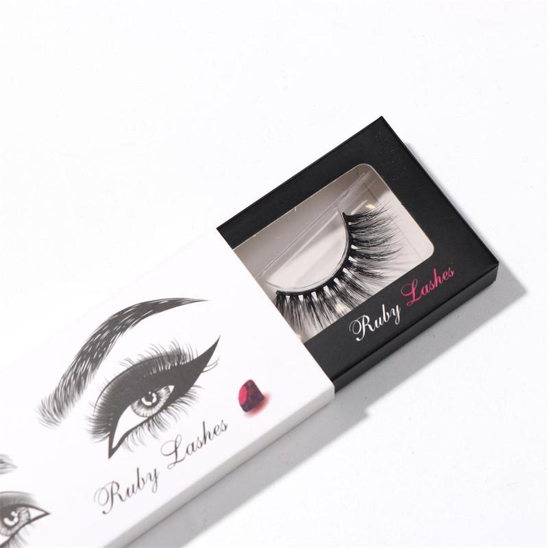 Megalook 1 Box Eye Lashes Natural Fluffy False Eyelashes