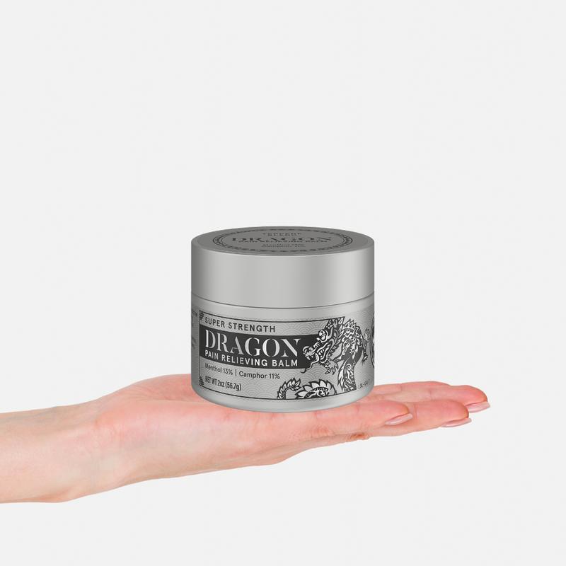 Dragon Balm Super Strength Jar 2 Ounces - Moisturizing, Plant-Based Formula Comfort Body Care Soothing Hydrating Moisturizer