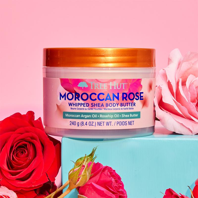 Tree HutMoroccan Rose Whipped Body Butter