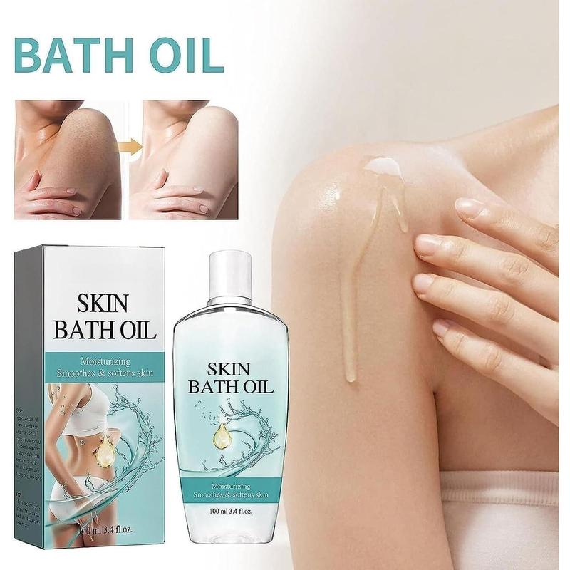 Skin bath oil so soft & sensual, original bath oil for women, skin moisturizing smoothes and softens skin soft (5pc)