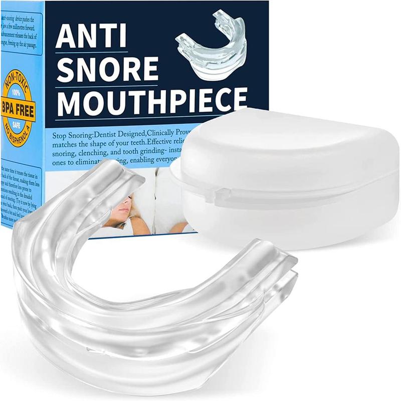 Adjustable Anti Snoring Mouthpiece, Anti Snoring Mouth Guard, Anti Snoring Mouthpiece for Men & Women, Sleeping Mouthpiece, Oral Care Products