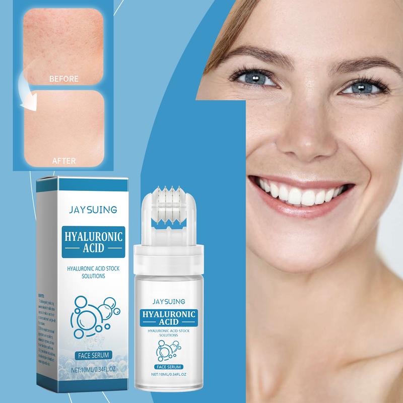 Micro Infusion System for Face, Micro Infusion System for Lips, Smooth Skin Facial Hyaluronic Acid Serum for Skin Hydration and Moisturizing Easily Absorbed