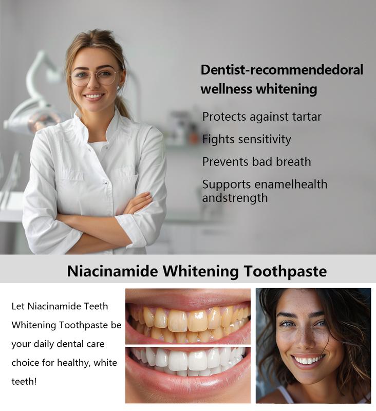 BodyAccel -Niacinamide whitening toothpaste