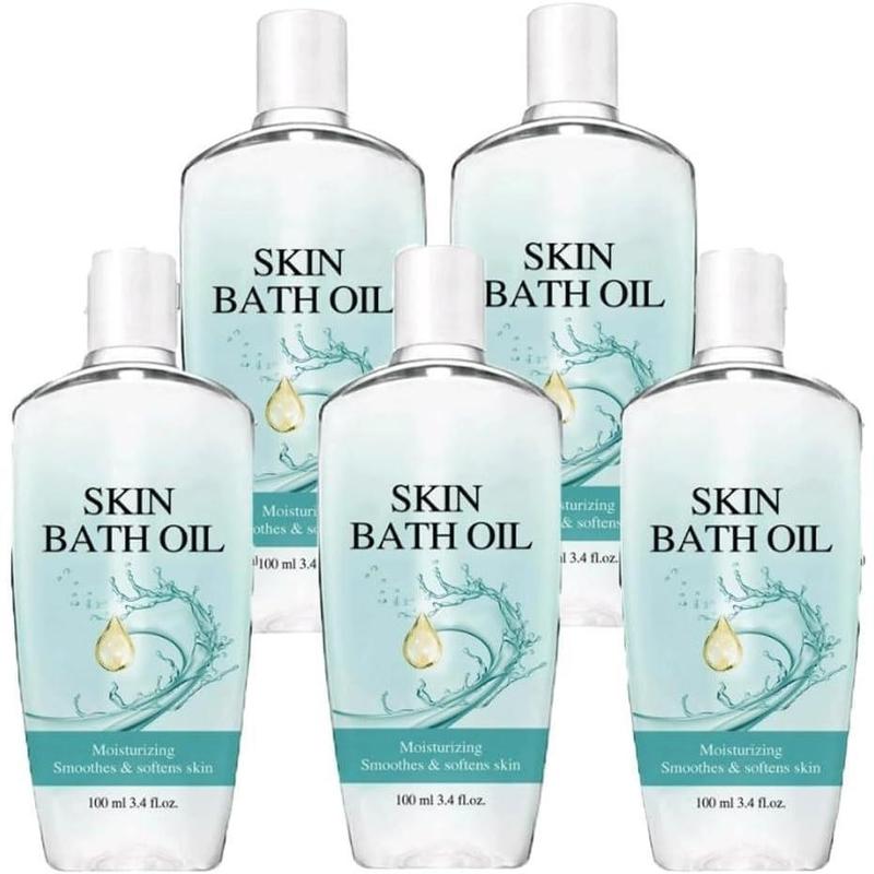 Skin bath oil so soft & sensual, original bath oil for women, skin moisturizing smoothes and softens skin soft (5pc)