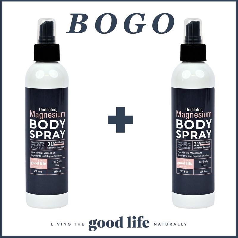 Magnesium Body Spray - Buy One Get One