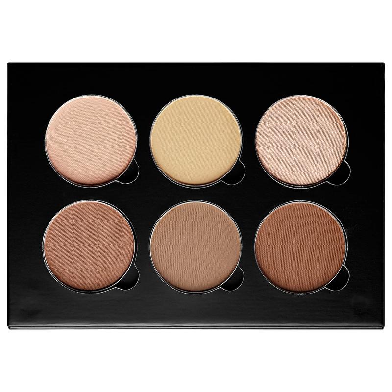 Anastasia Beverly Hills Powder Contour Kit - 3 Highlighter Shades and 3 Contour Shades Bronzer Makeup