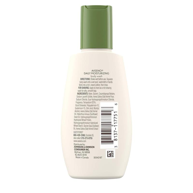 Aveeno Daily Moisturizing Body Wash, 2 Ounce