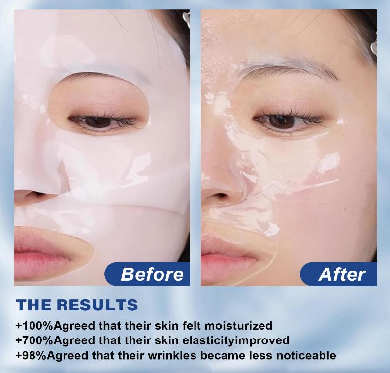 2024 5PCs Deep Collagen Power Boosting Mask |THE ORIGINAL OVERNIGHT COLLAGEN MASK Back To School Skincare Skin Repair