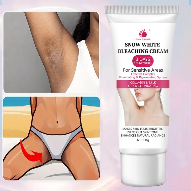 Snow Whitening Cream - Contains Vitamin C, Niacinamide And Centella Asiatica, Whitening Lotion for Body, Private Area, Underarm Rejuvenation, Brightens The Skin on The Buttocks And Inner Thighs