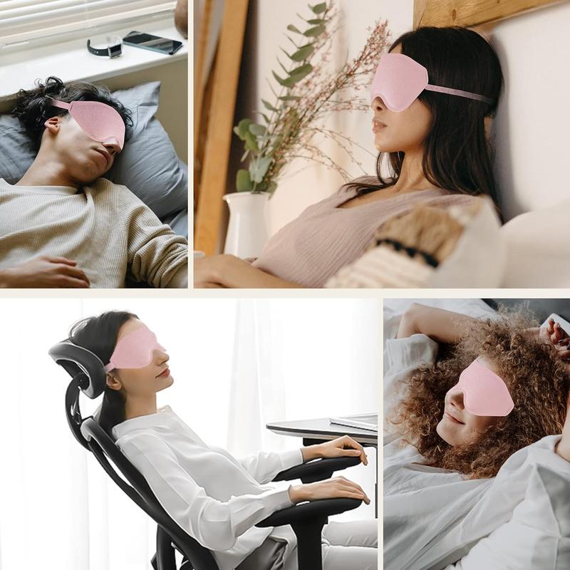 Sleep Mask for Men Women,Upgraded 3D Deep Contoured Eye Covers for Sleeping with Adjustable Strap,Block Out Light, Soft Comfort Eye Shade Cover for Travel Yoga Nap (2, Pink)