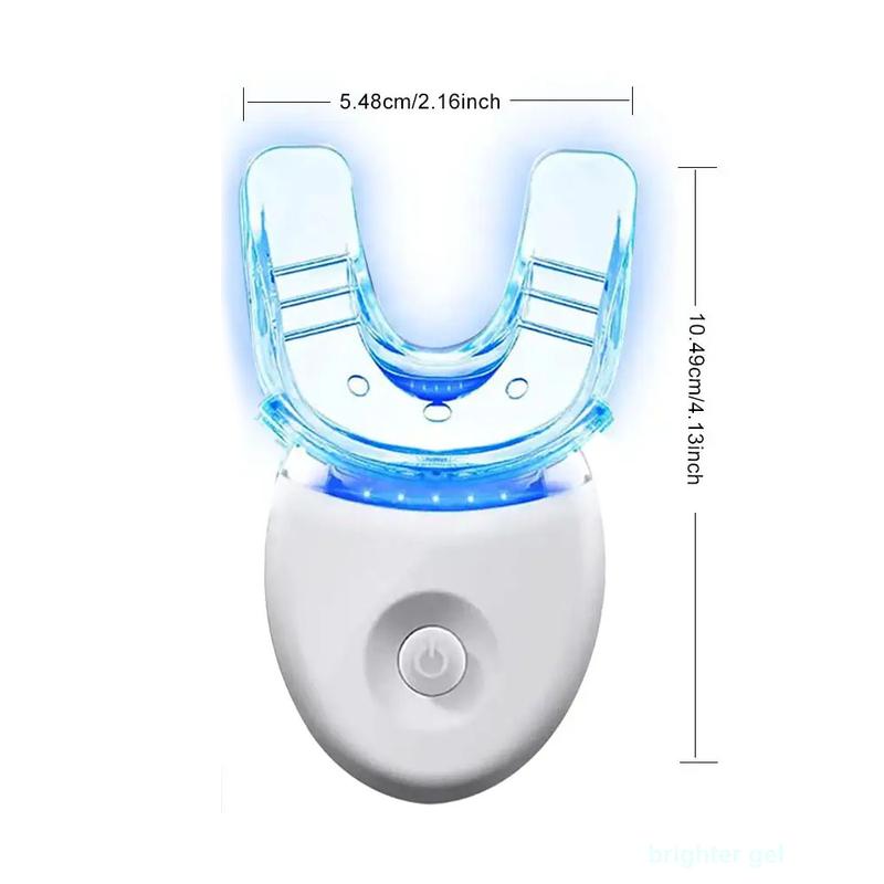 ANTeeth Whitening Kit - 5X LED Light Tooth Whitener with 3pcs Whitening pens,1 Desensitization pen,1 Mouth Trays Restores Your White Smile,pefect gift for girlfriend