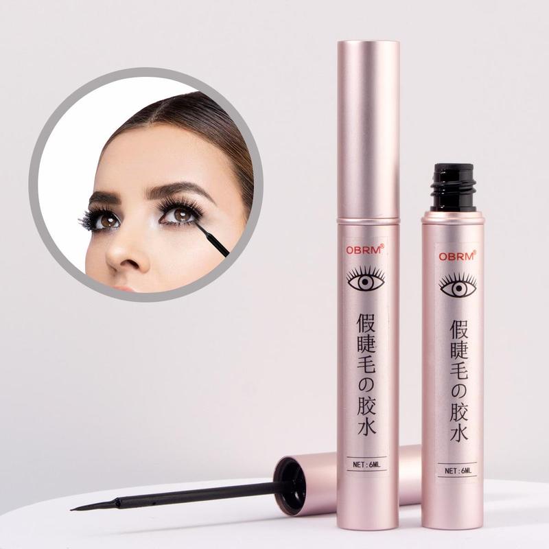 Strong Hold Quick Drying Eyelash Glue, Long Lasting Waterproof Eyelash Adhesive for Eyelash Extensions, Eye Makeup Product for Women & Girls