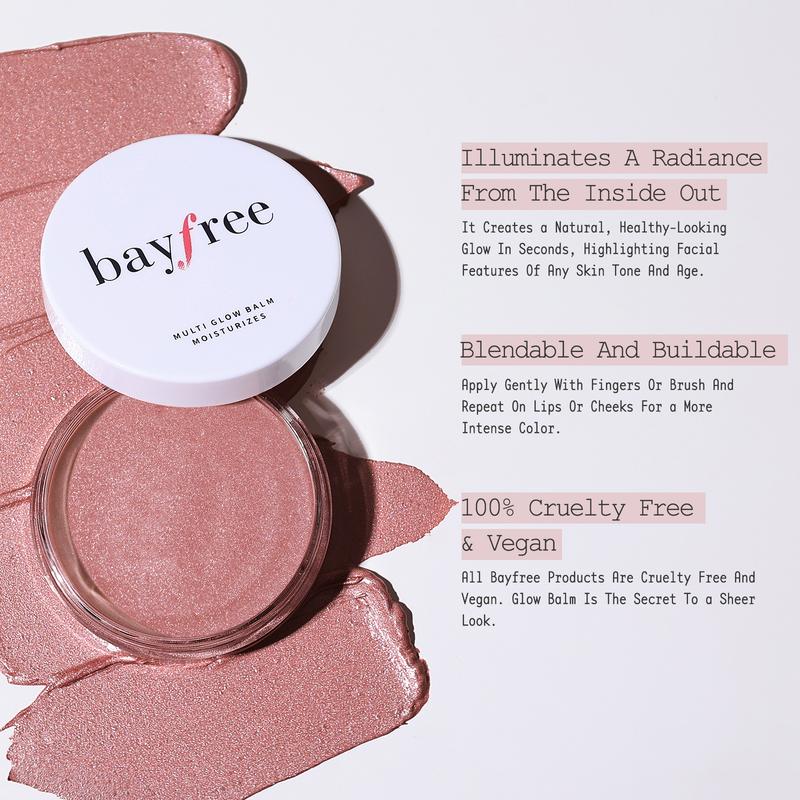 bayfree Multi Glow Balm- Radiant Finish Lightweight & Blendable Color-Higher Standard of Matte Cream Blush blush highlighter