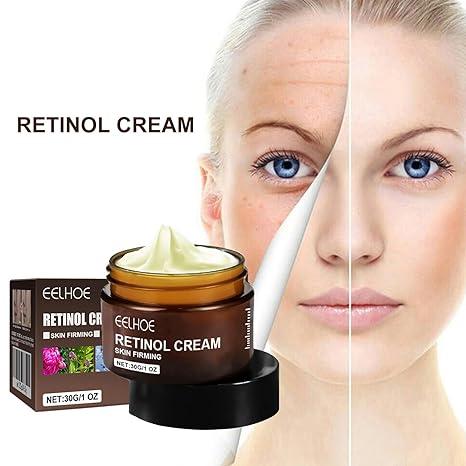 EELHOE Retinol Cream Anti-aging & Anti-wrinkle Retinol Face Cream Firming & Tightening Deep Moisture Hydrate Moisturizer Skincare retinol