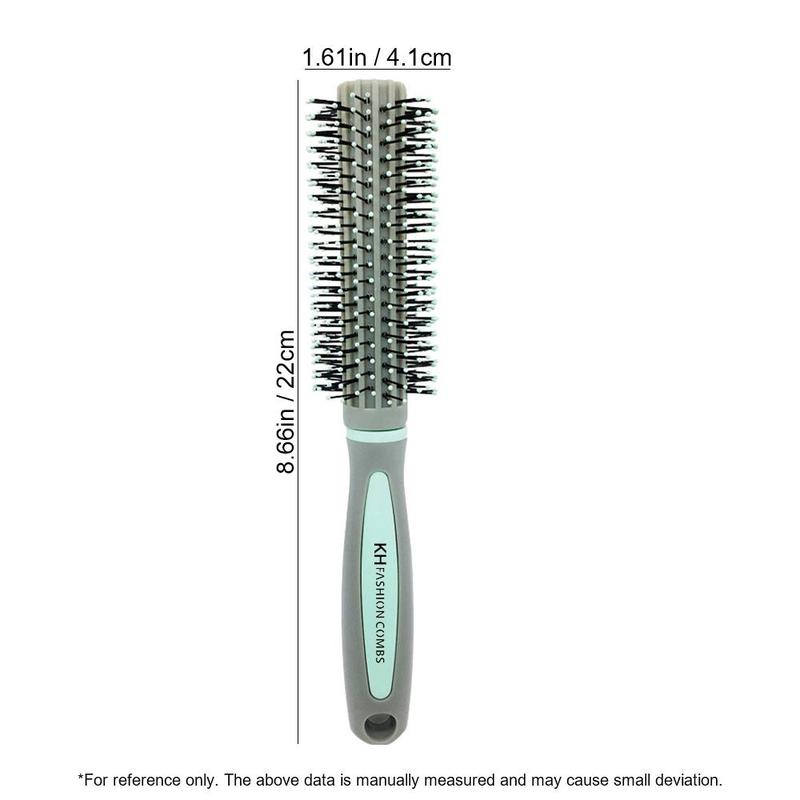 Professional Round Hair Brush, Curl and Straight Hair Styling Hair Comb, Hairdressing Brush for Salon and Home