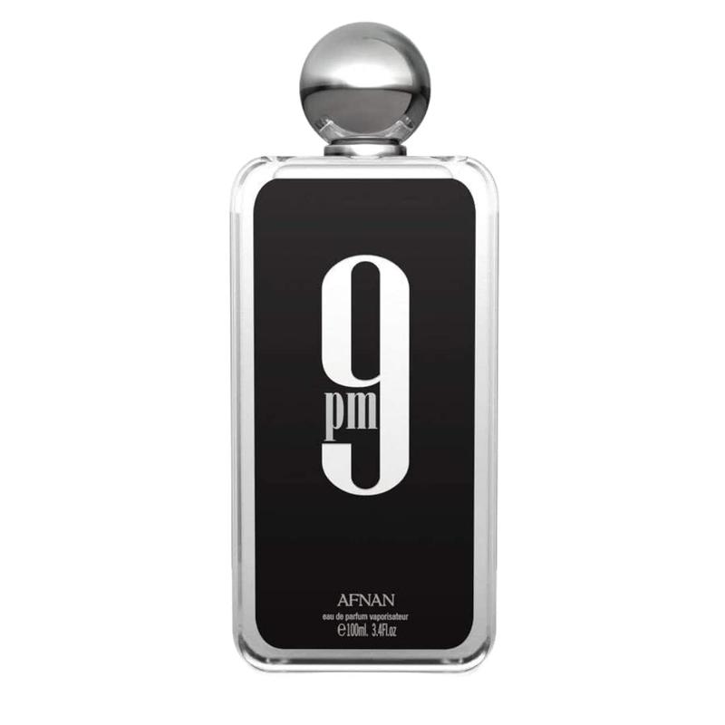 Afnan's 9 PM  Eau de Parfum Spray for Men 3.4 Ounce Amber Vanilla