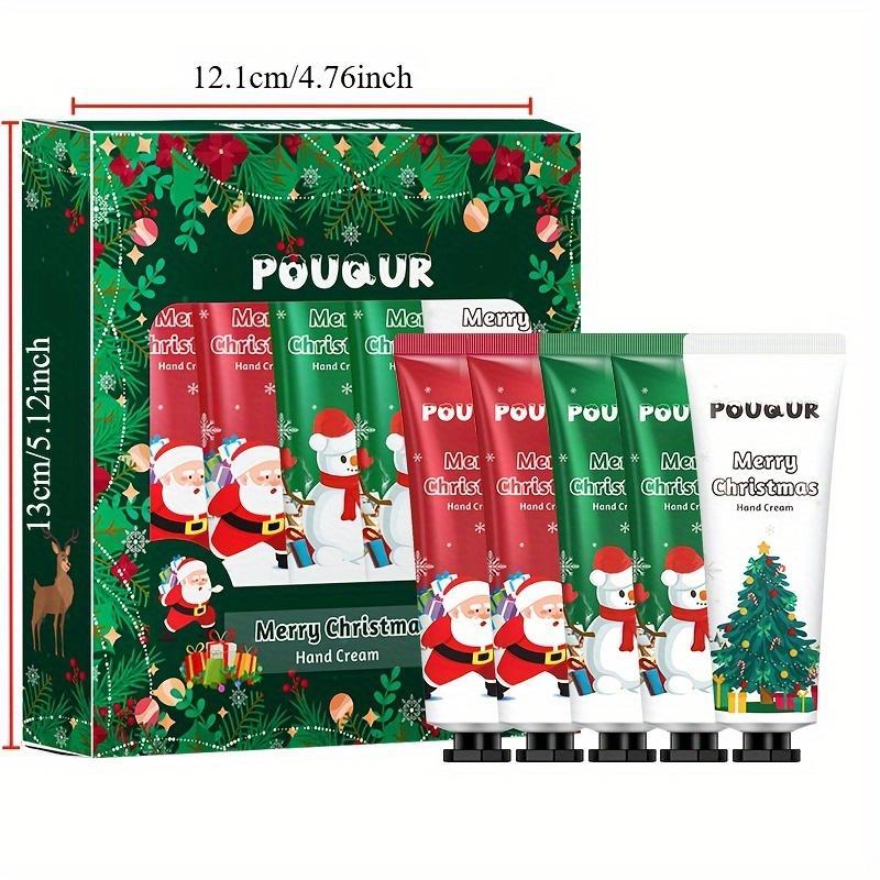 Christmas Themed Hand Cream Gift Set, 1 Set Moisturizing Hand Cream for Smooth Skin, Moisturizing Care for Dry Hands, Gift for Mothers and Fathers