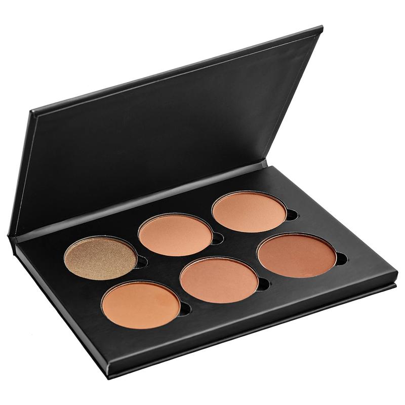 Anastasia Beverly Hills Powder Contour Kit - 3 Highlighter Shades and 3 Contour Shades Bronzer Makeup