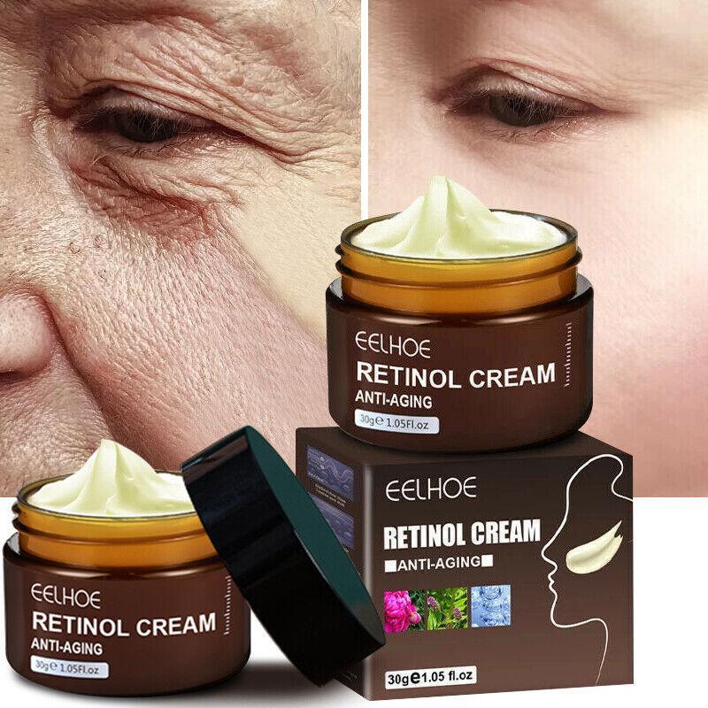 EELHOE Retinol Cream Anti-aging & Anti-wrinkle Retinol Face Cream Firming & Tightening Deep Moisture Hydrate Moisturizer Skincare retinol