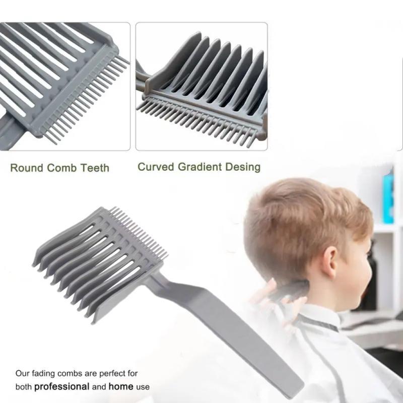 Hairdresser Long-handled Dual-purpose Comb, 2 Counts Professional Trim Comb, Heat-resistant Flat Top Comb, Hair Salon Supplies