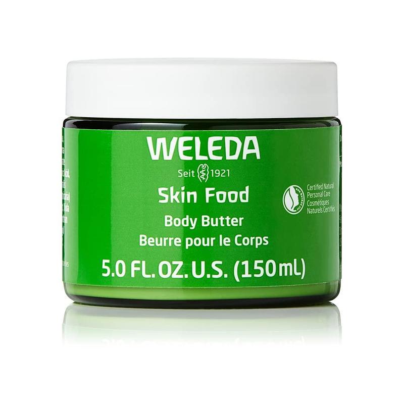 Weleda Skin Food Body Butter - Shea and Cocoa Butter, Sunflower Oil for Nourishing Comfort - Intensely Moisturizing Body Care