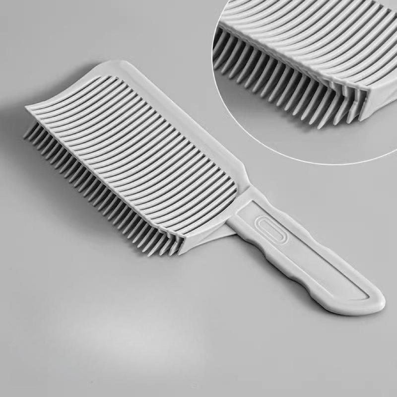 Hairdresser Long-handled Dual-purpose Comb, 2 Counts Professional Trim Comb, Heat-resistant Flat Top Comb, Hair Salon Supplies