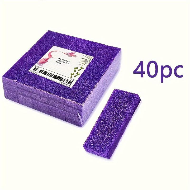 Exfoliating Pumice Stone (40pcs), Foot Exfoliator Scrubber For Dry Dead Skin, Pedicure Foot Care Tool, Hard Skin Remover