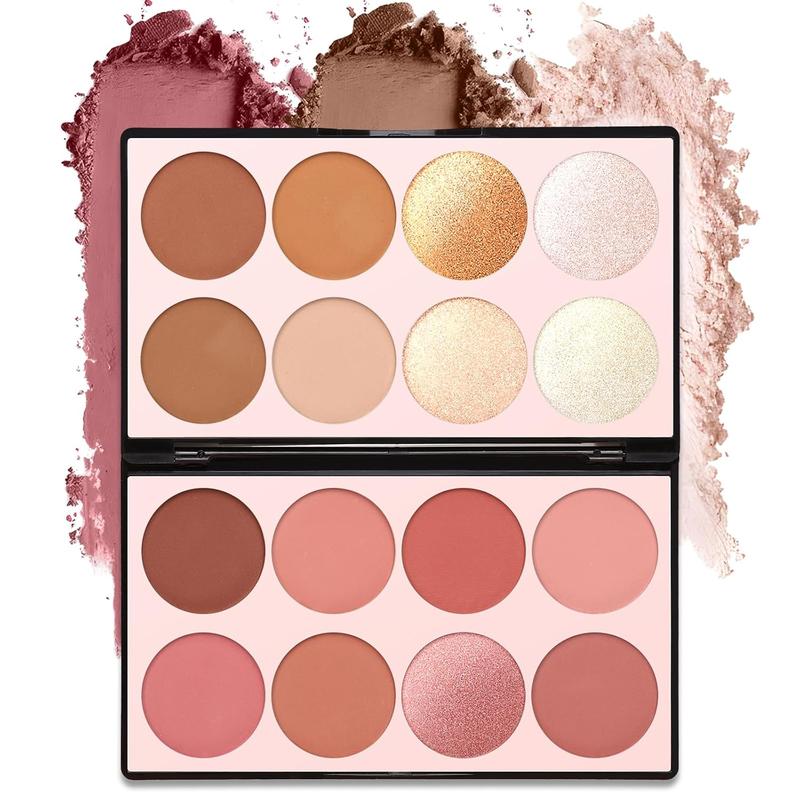 16 Colors Contour Palette Make up - Blush Highlighters Bronzer Powder All in one Makeup Palettes Contour Kit - Face Cosmetics Gifts for Women Bety for Festivals