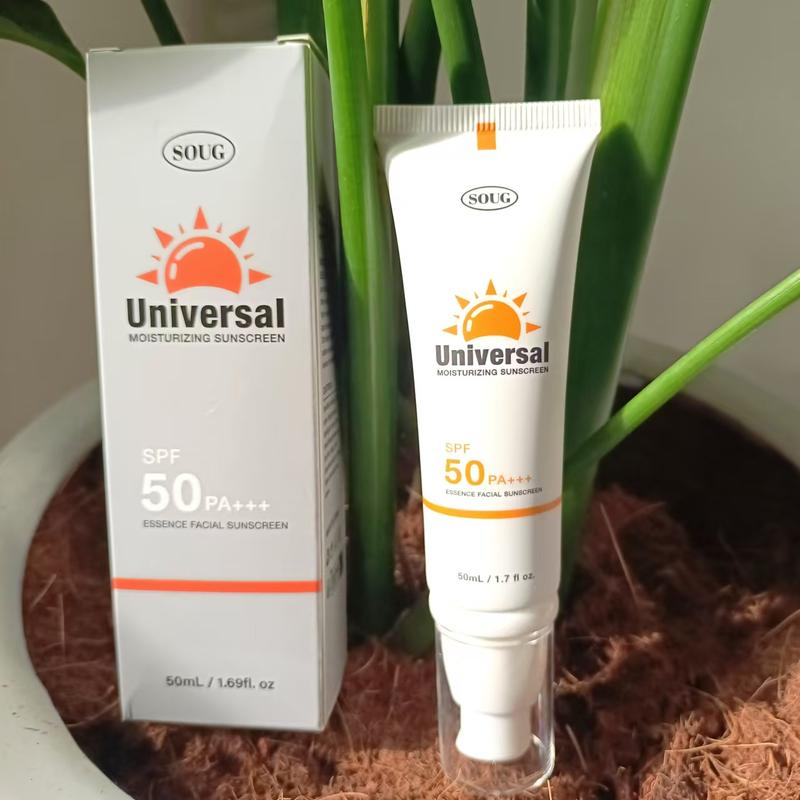 2 Pack Moisturizing sunscreen Essence facial sunscreen SPF 50PA+++ Skin care products Titanium Comfort