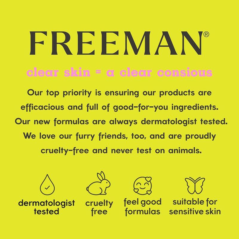 Freeman 14 Piece Love To Mask Variety Pack, Face Masks For All Skin Types, Hydrate, Detoxify, & Clear Skin, Exfoliating Scrub, Bonus Headband & Skin Buffer, Stocking Stuffer, Cruelty-Free & Vegan