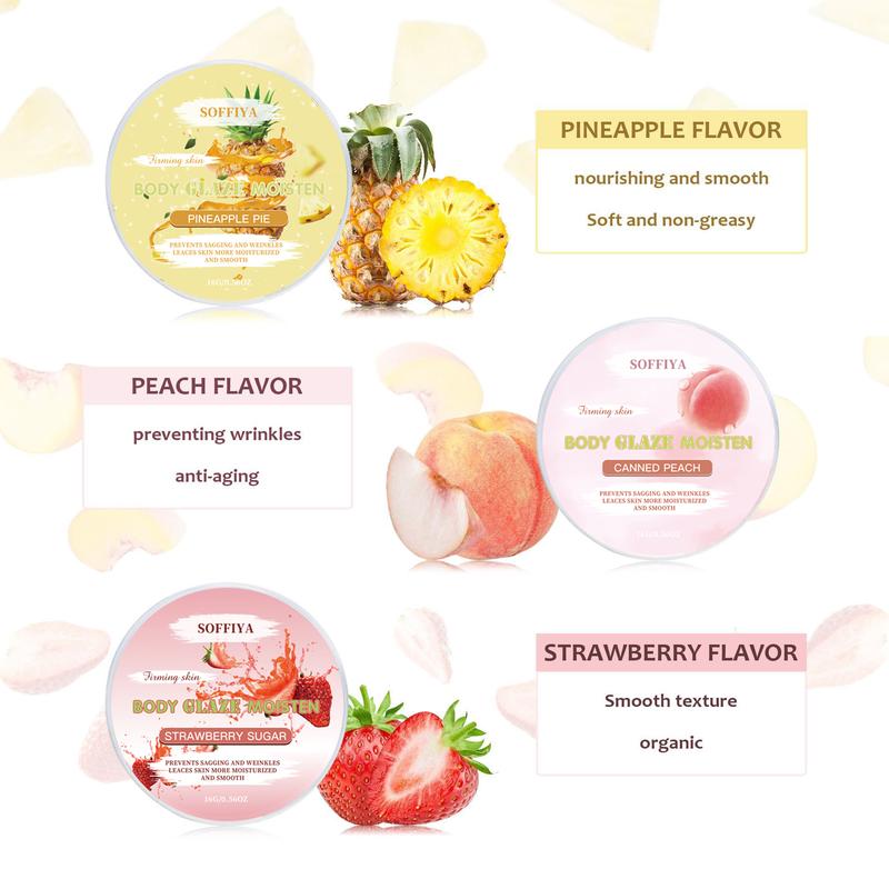 Body Butter, 8-piece set Body Butter Donut, Moisturizer for Women Skin, Cream, Butter Body Moisturizer