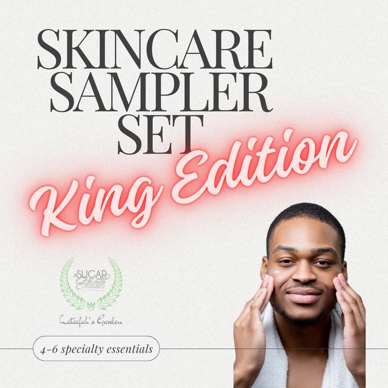 Skincare Sampler Set   King Edition   Handmade