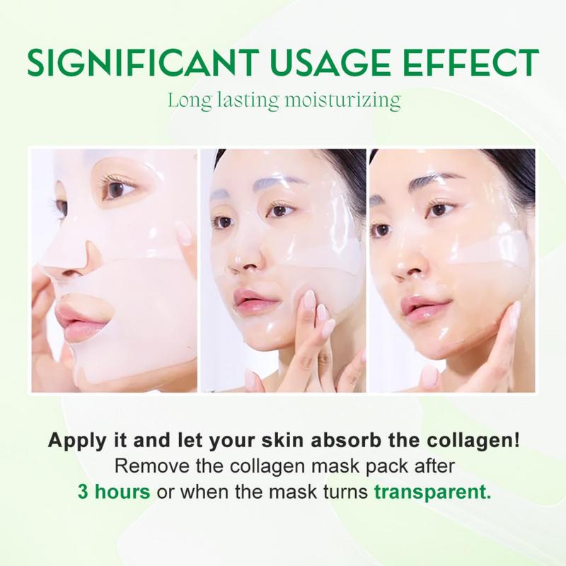 Collagen & Vitamin C Niacinamide & Tea Tree Cica & Vitamin B5 Facial Mask Set, 16pcs Moisturizing & Nourishing Face Mask, Skin Care Product for Women & Men