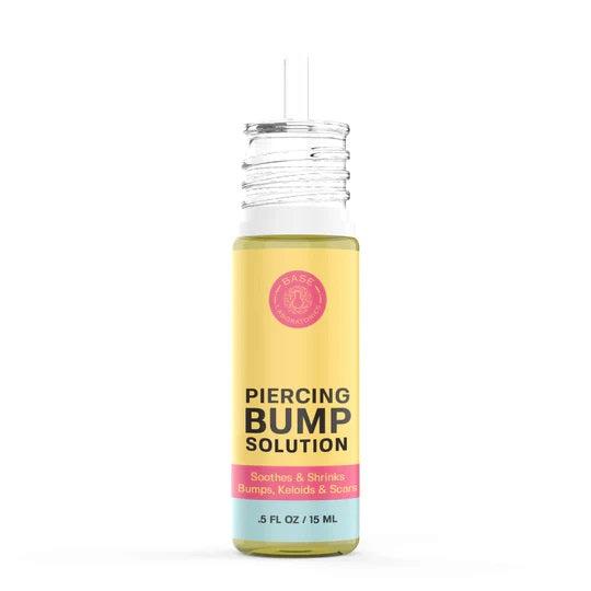 Set of Base Laboratories Piercing Bump Treatment and Piercing Aftercare Spray with Gentle Blend of Skin-Friendly Ingredients