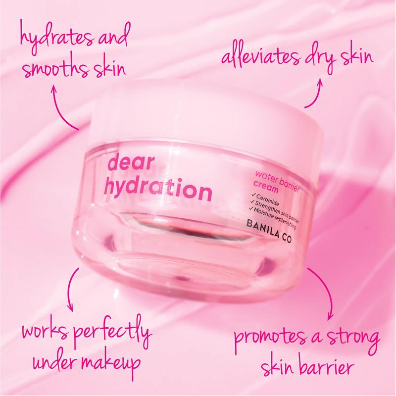 Dear Hydration Water Barrier Cream - Moisturizing Face Cream for Skin Repair - Hydrating Moisturizers Moisture Skincare Comfort Hydrate