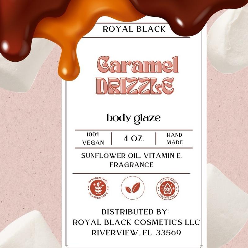 Caramel Drizzle Hydrating Royal Body Glaze Long Lasting Melting Marshmallow