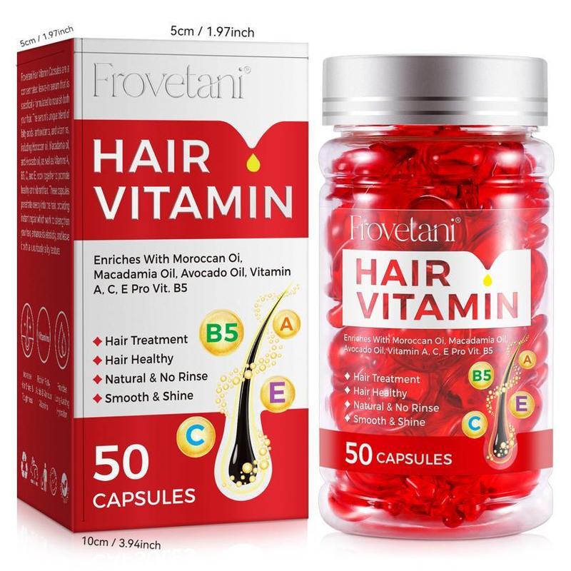 Hair Vitamin Capsule Essential Oil, 1 Box Deeply Moisturizing Nourishing Hair Oil, Hair Care & Styling Product for Women & Men